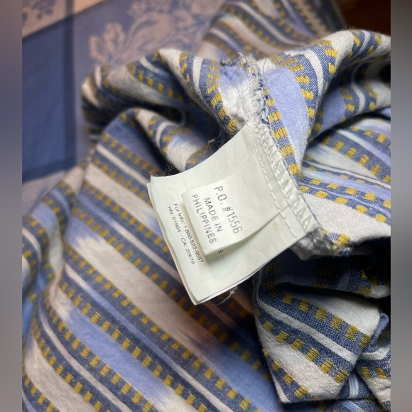 Men’s Patagonia ‘Aztec’ / Abstract Embroidered Short Sleeve Shirt - Picture 4 of 5